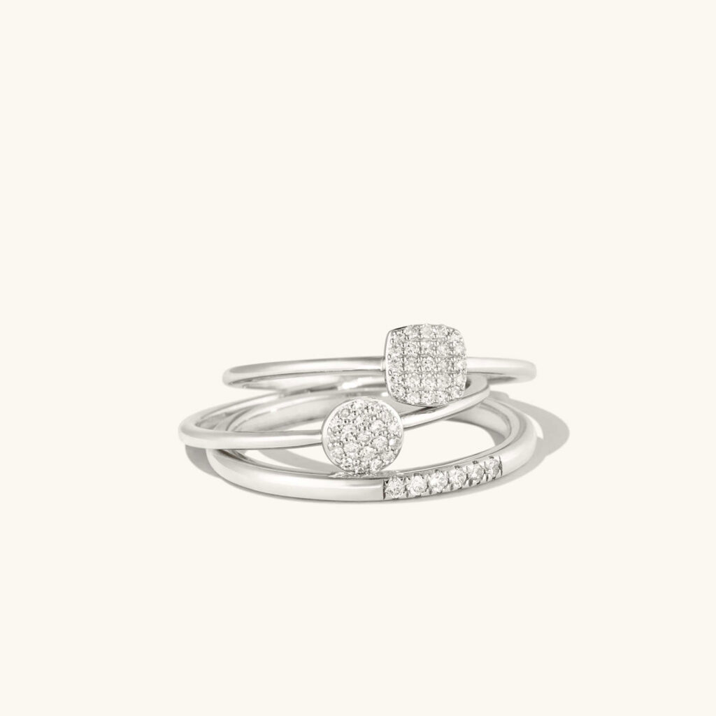 PaveDiamondRoundRing_PaveDiamondCushionRing_WG_Stacked_1